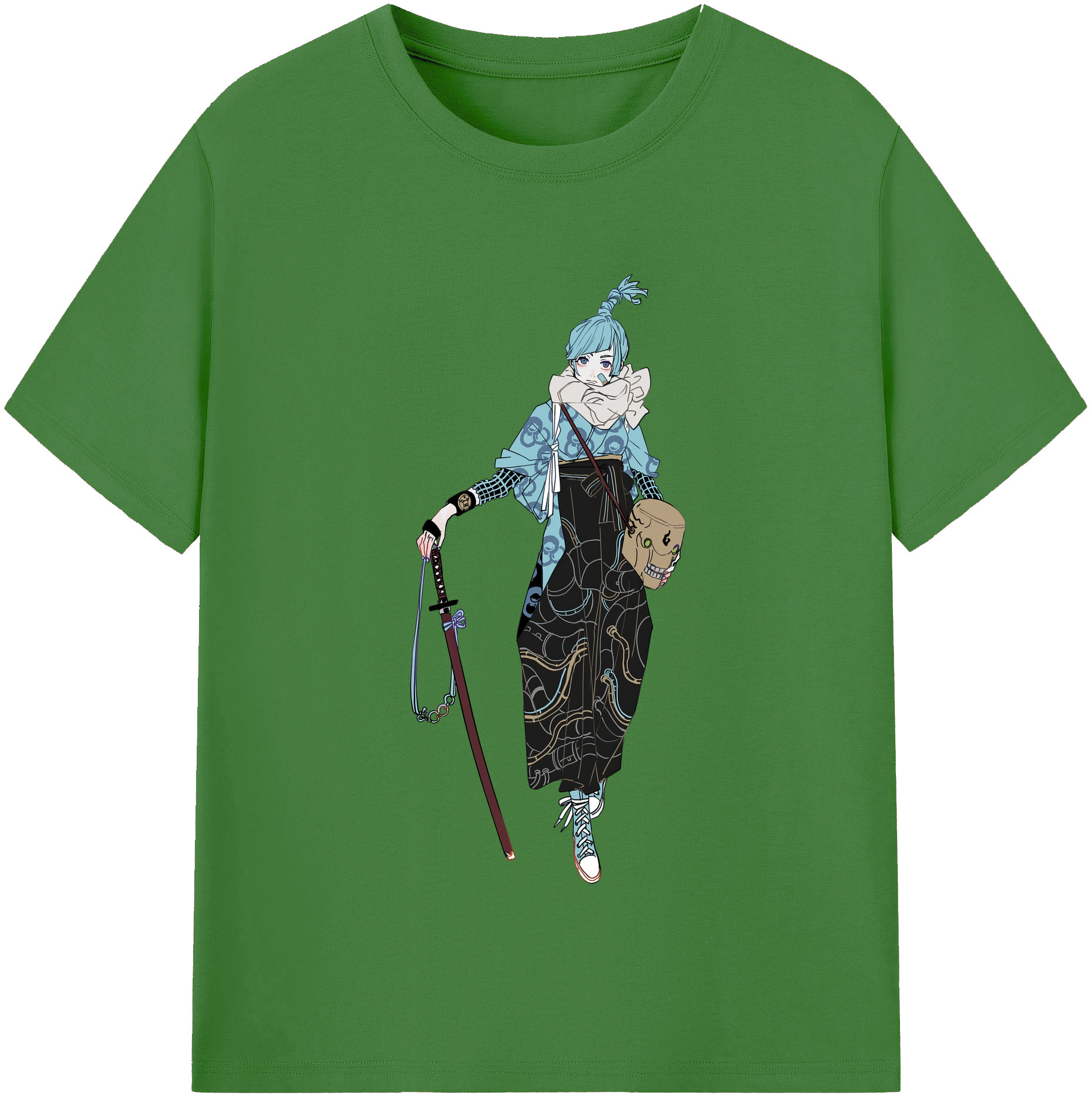（画像用） 呪術廻戦 Jujutsu Kaisen レディースカジュアルプリントTシャツ（綿100％）